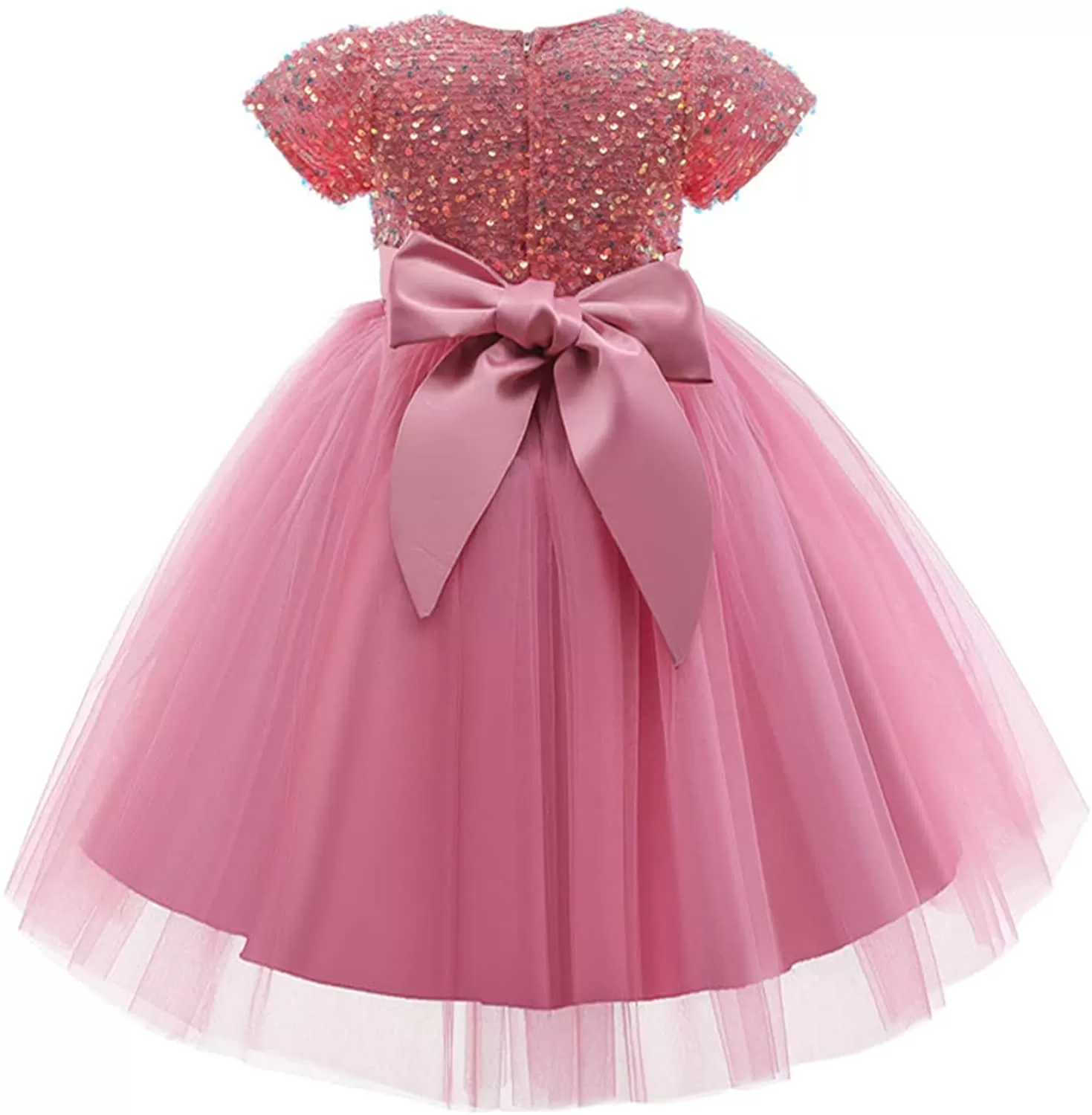 Girl Dress Kids Ruffles Lace Party Wedding Dresses