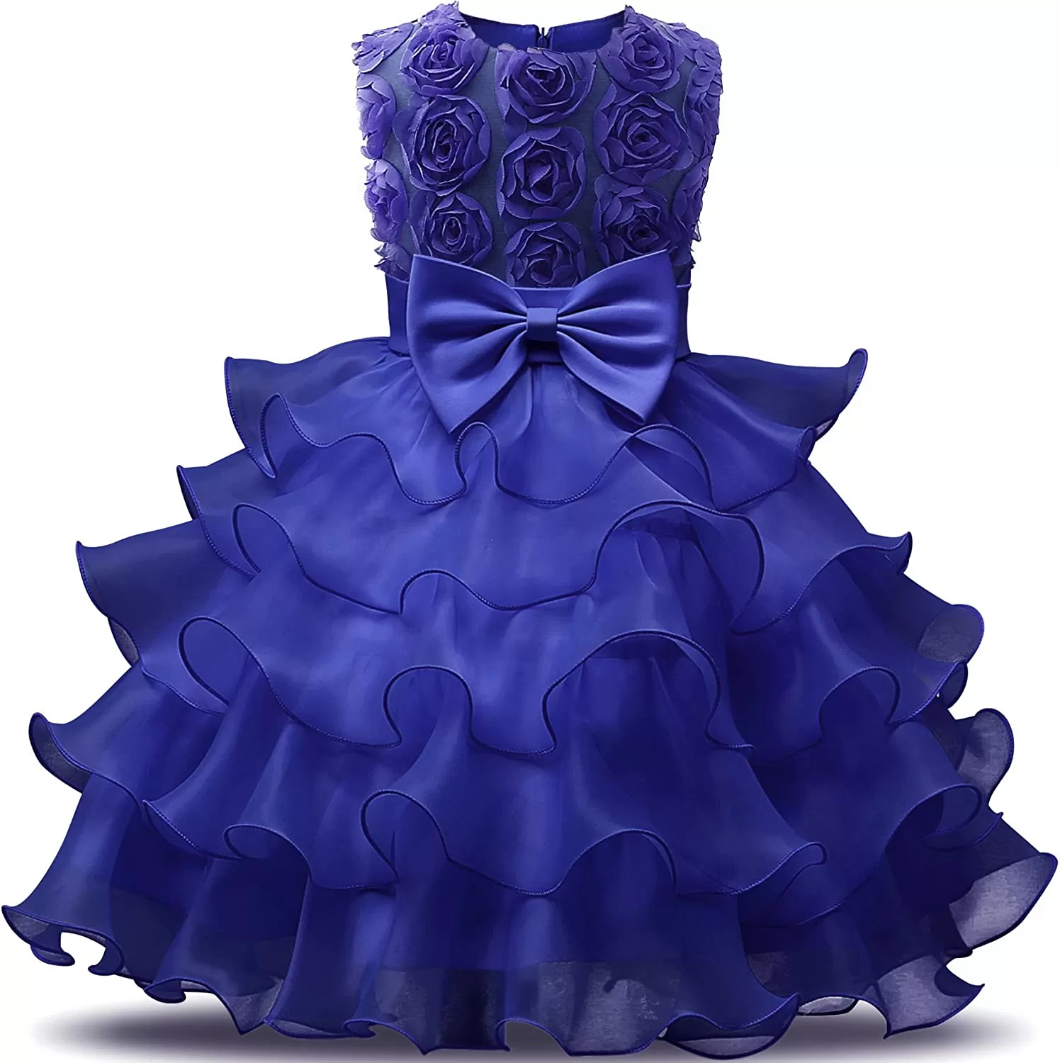 Girl Dress Kids Ruffles Lace Party Wedding Dresses