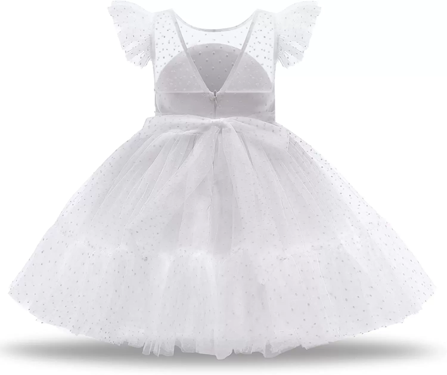 Girl Dress Kids Ruffles Lace Party Wedding Dresses