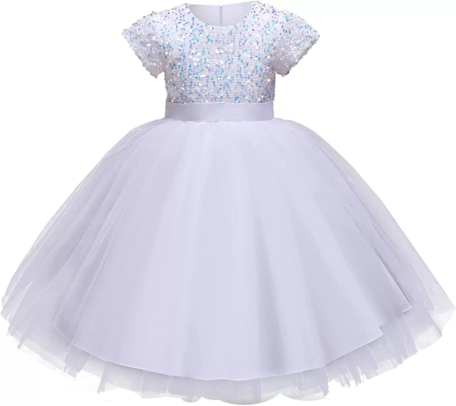 Girl Dress Kids Ruffles Lace Party Wedding Dresses