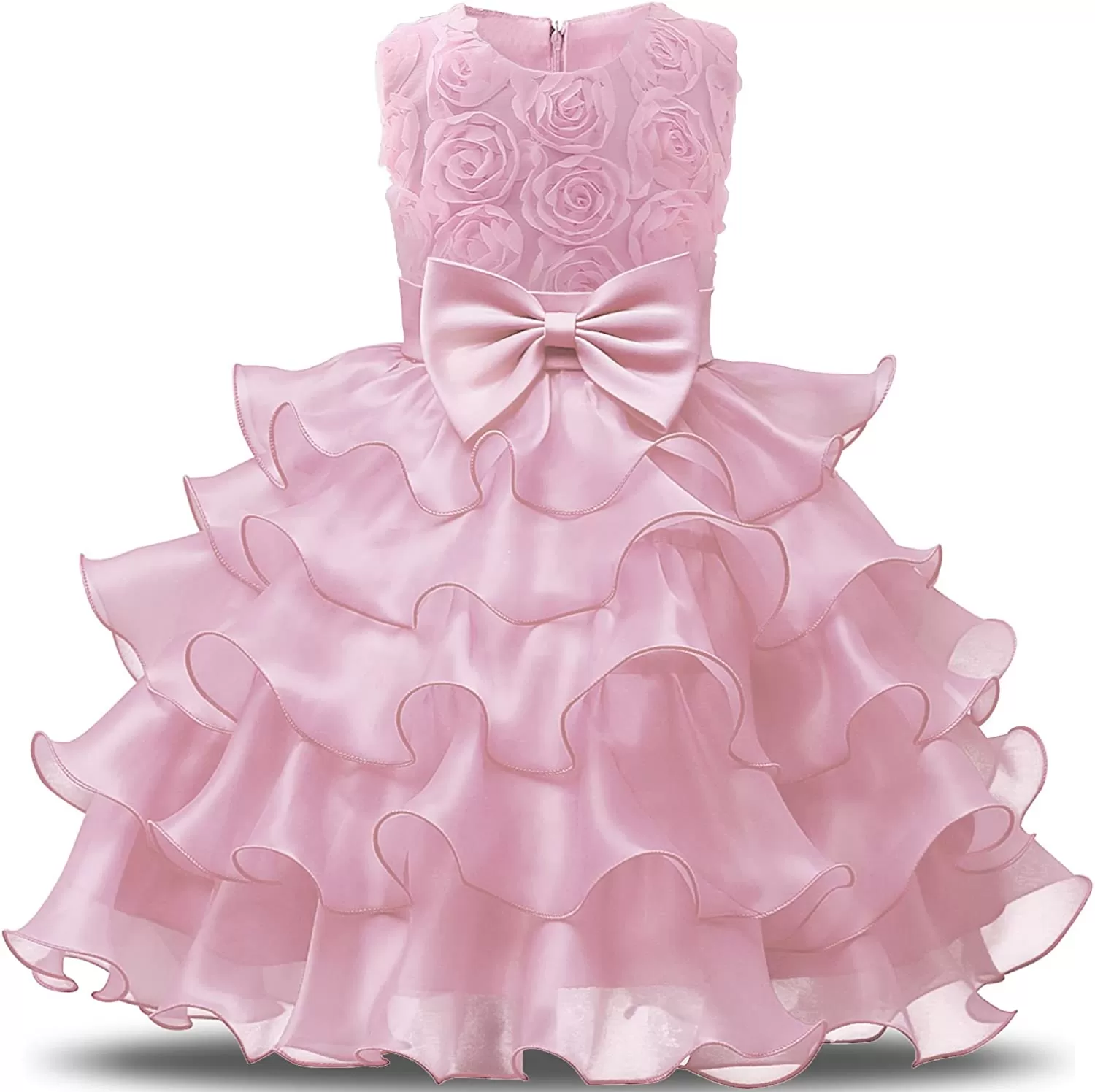 Girl Dress Kids Ruffles Lace Party Wedding Dresses