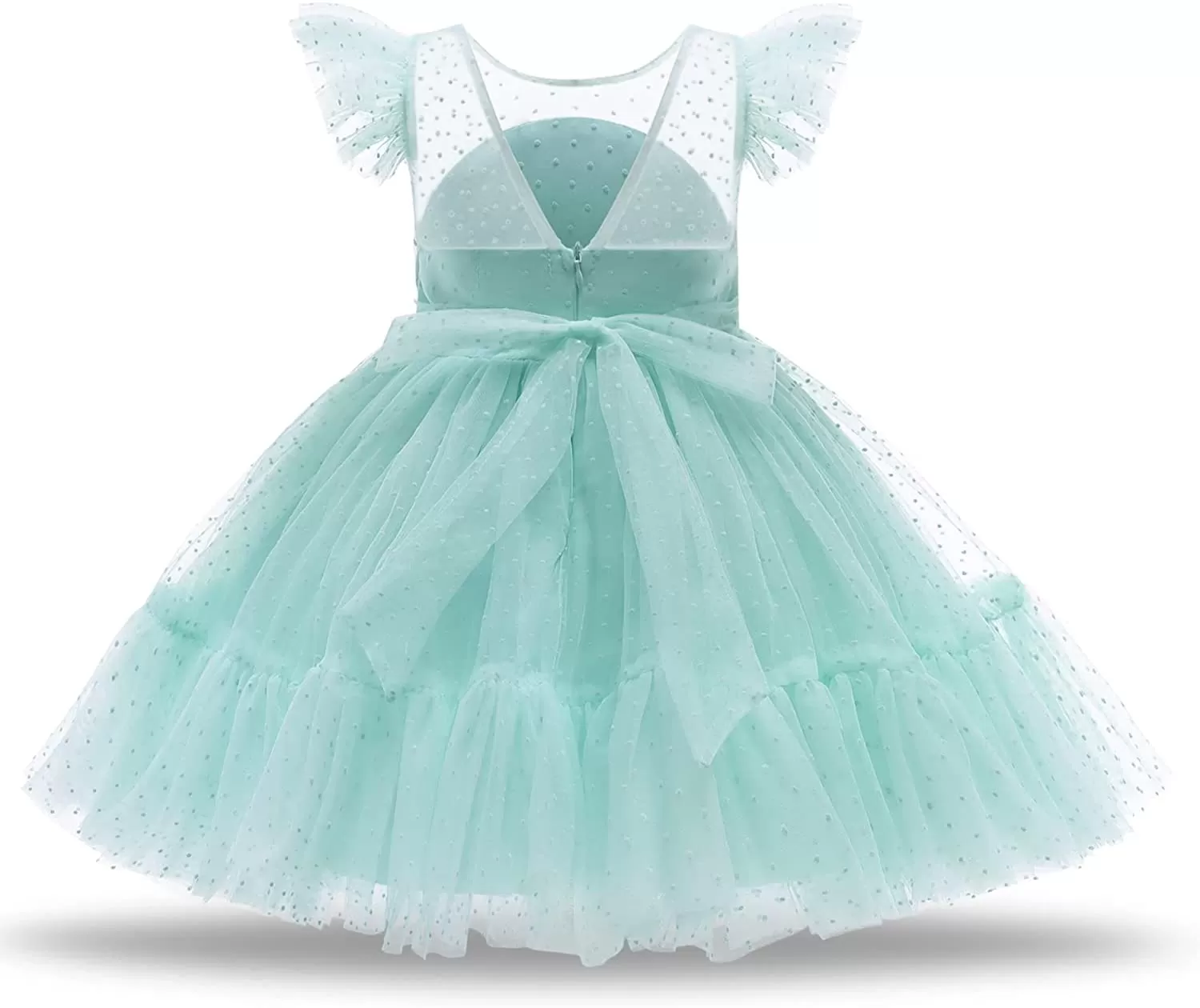 Girl Dress Kids Ruffles Lace Party Wedding Dresses