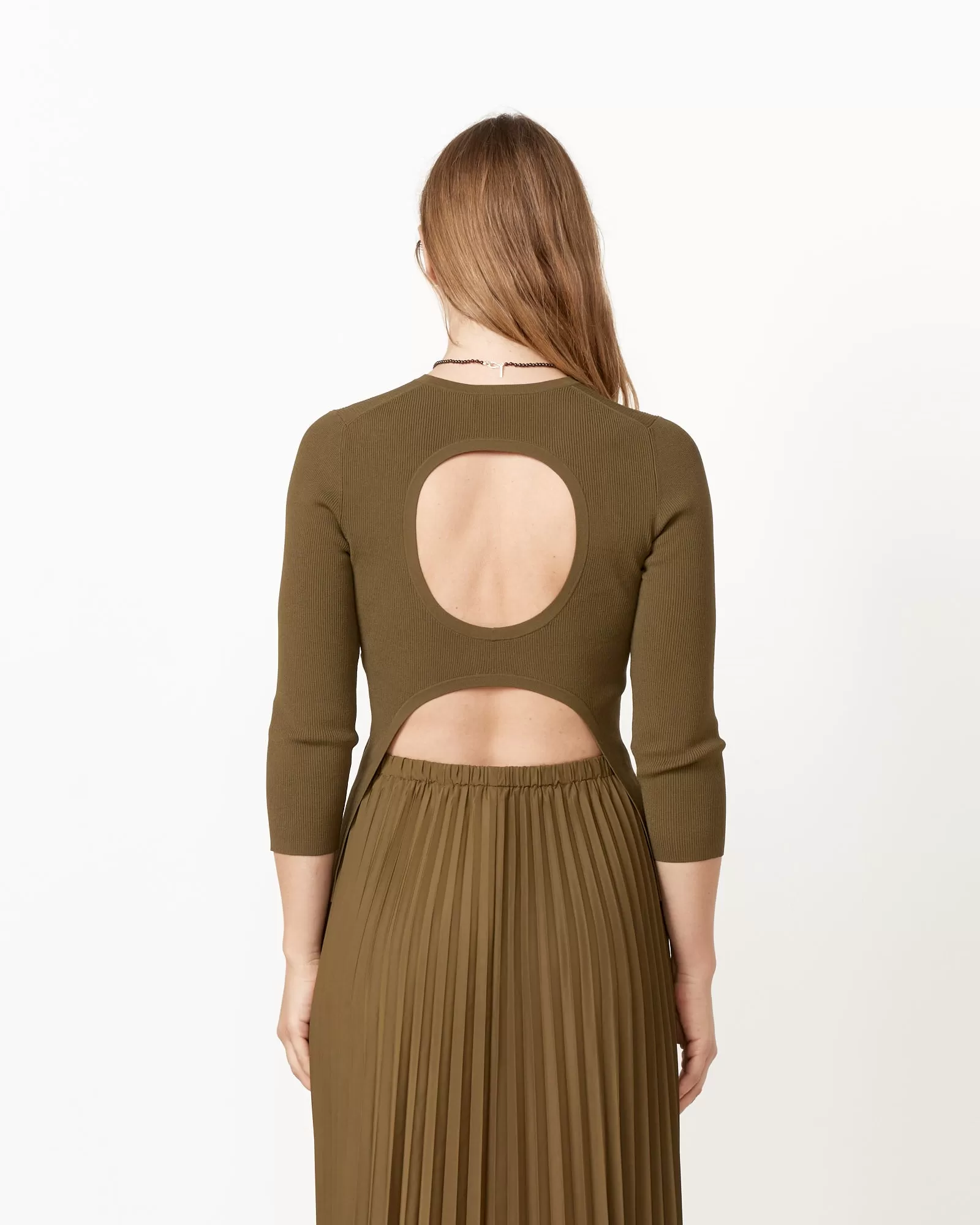 Giselle Openback Pullover