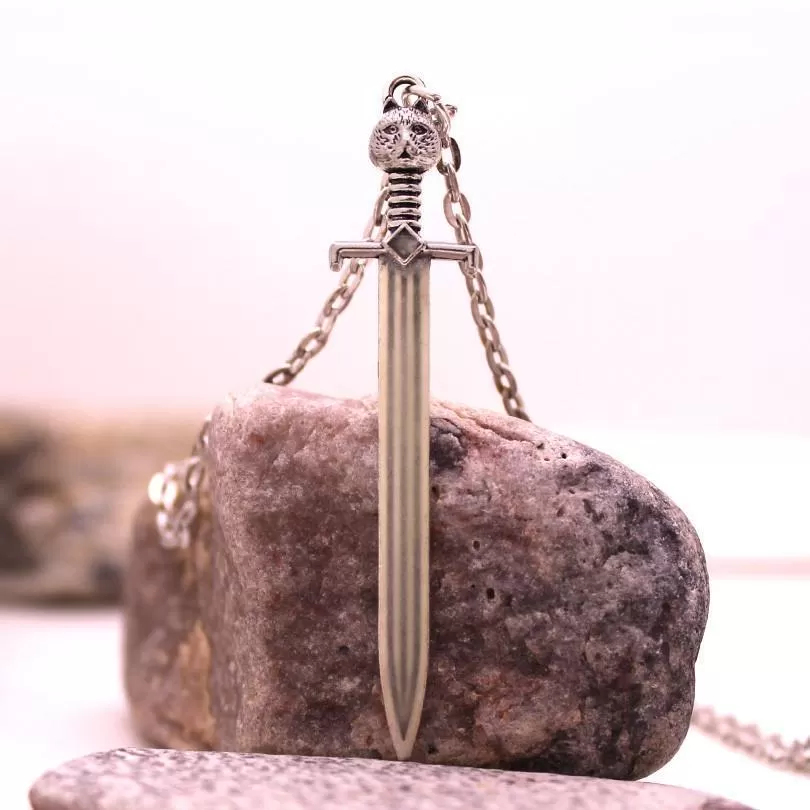 Glow in the Dark Longsword Necklace