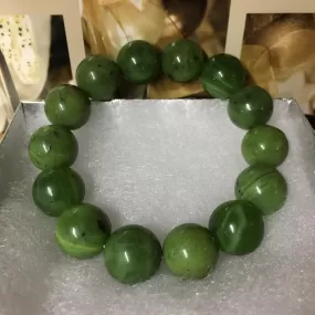 Gorgeous Green Jade Bracelet For Sale-Bracelet For Men