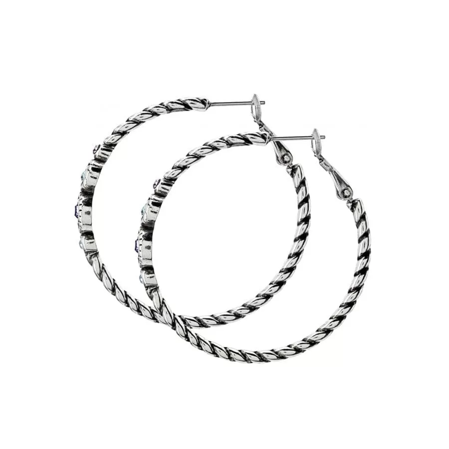 Halo Hoop Earrings