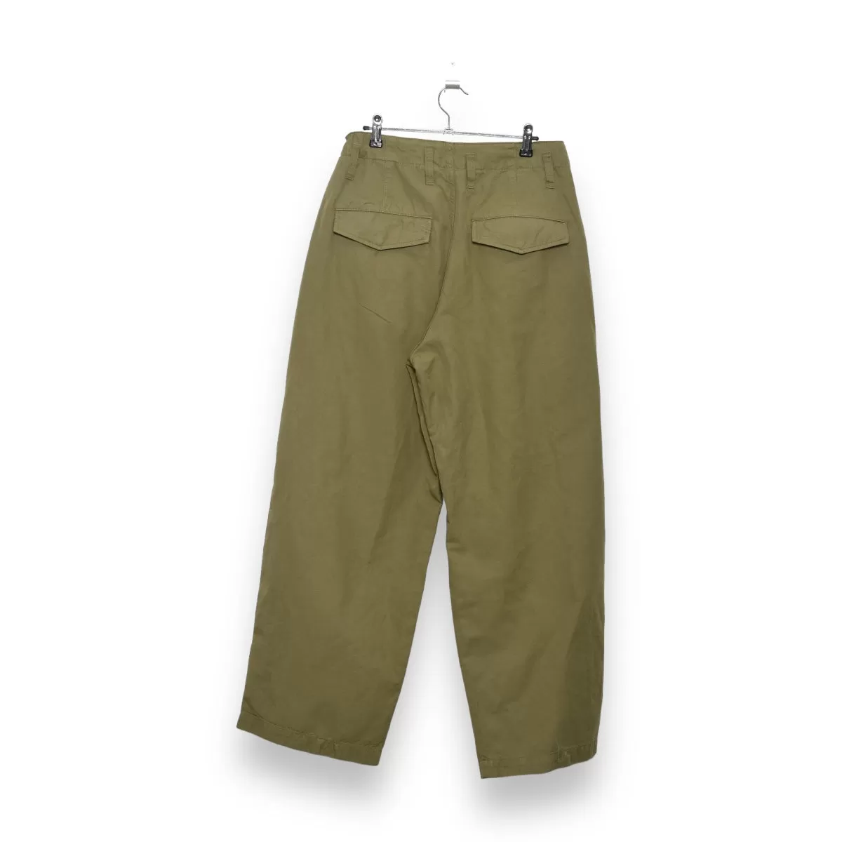 Hope Gloom Cargo Trousers pale green