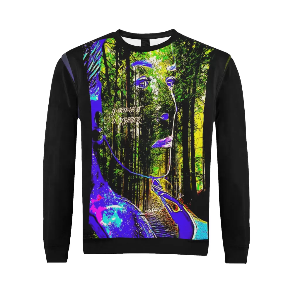 Indigo Candy 01 Men's Designer Sweatshirt