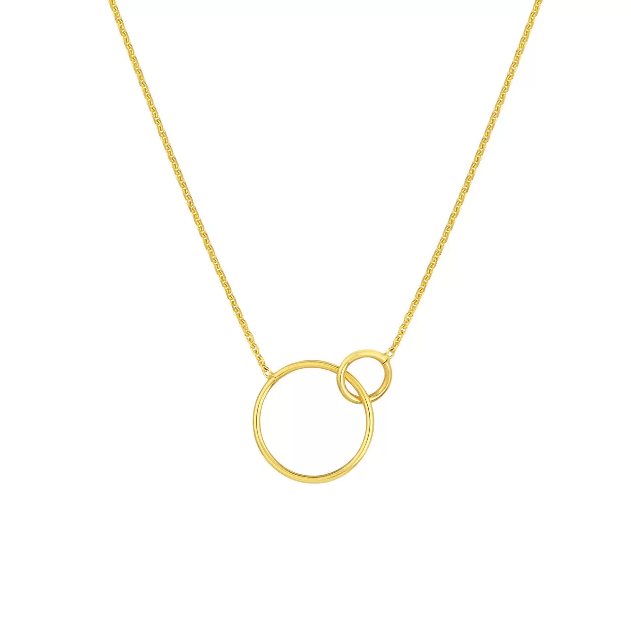 Interlocking Rings Necklace