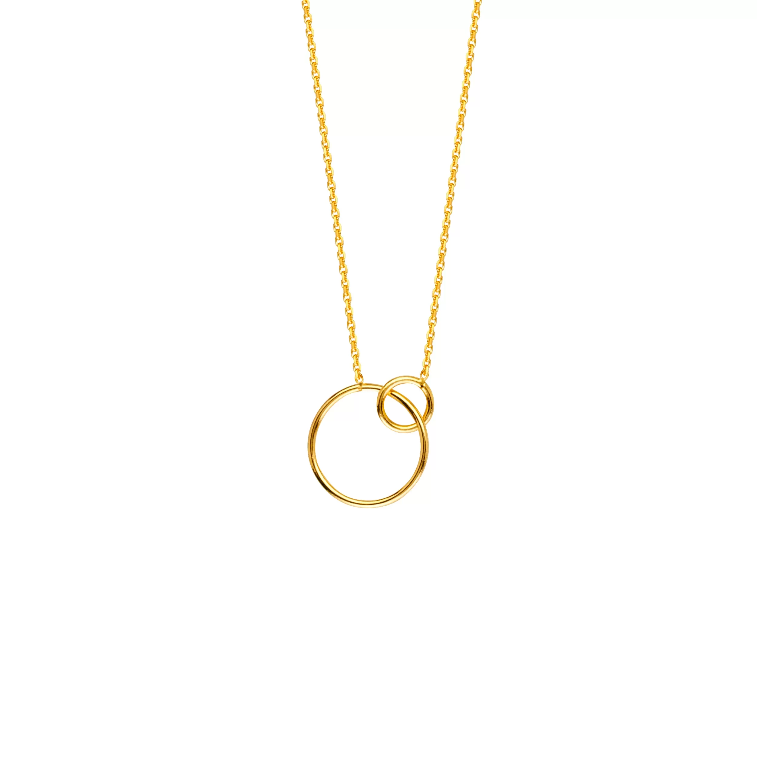 Interlocking Rings Necklace