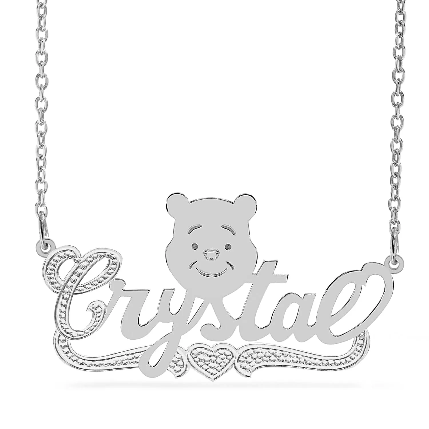 Kid's Cartoon Nameplate Necklace