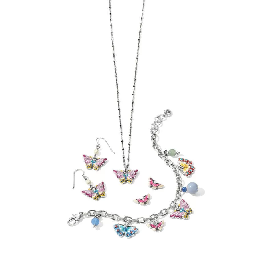 Kyoto In Bloom Butterfly Short Necklace