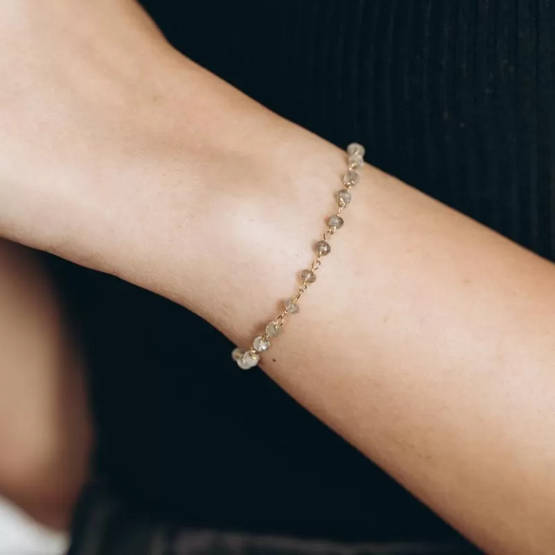 Labradorite Gemstone Bracelet