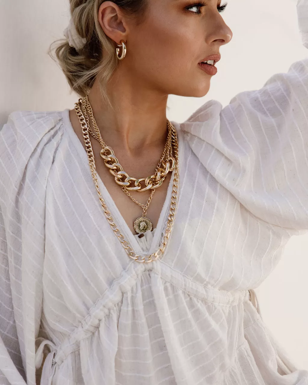 Letizia Layered Chain Necklace