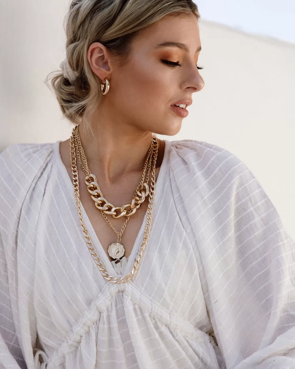 Letizia Layered Chain Necklace