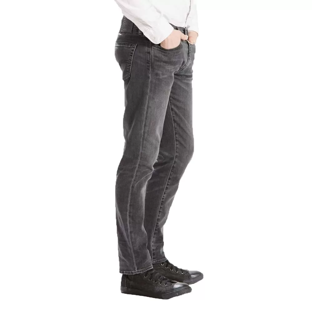 Levi's 511 Slim Fit Denim Jeans Headed East Warp Stretch - Grey 04511-2091