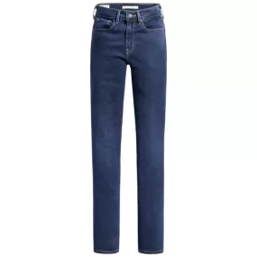 Levi`s 724 High Rise Slim Straight - Bogota Blå