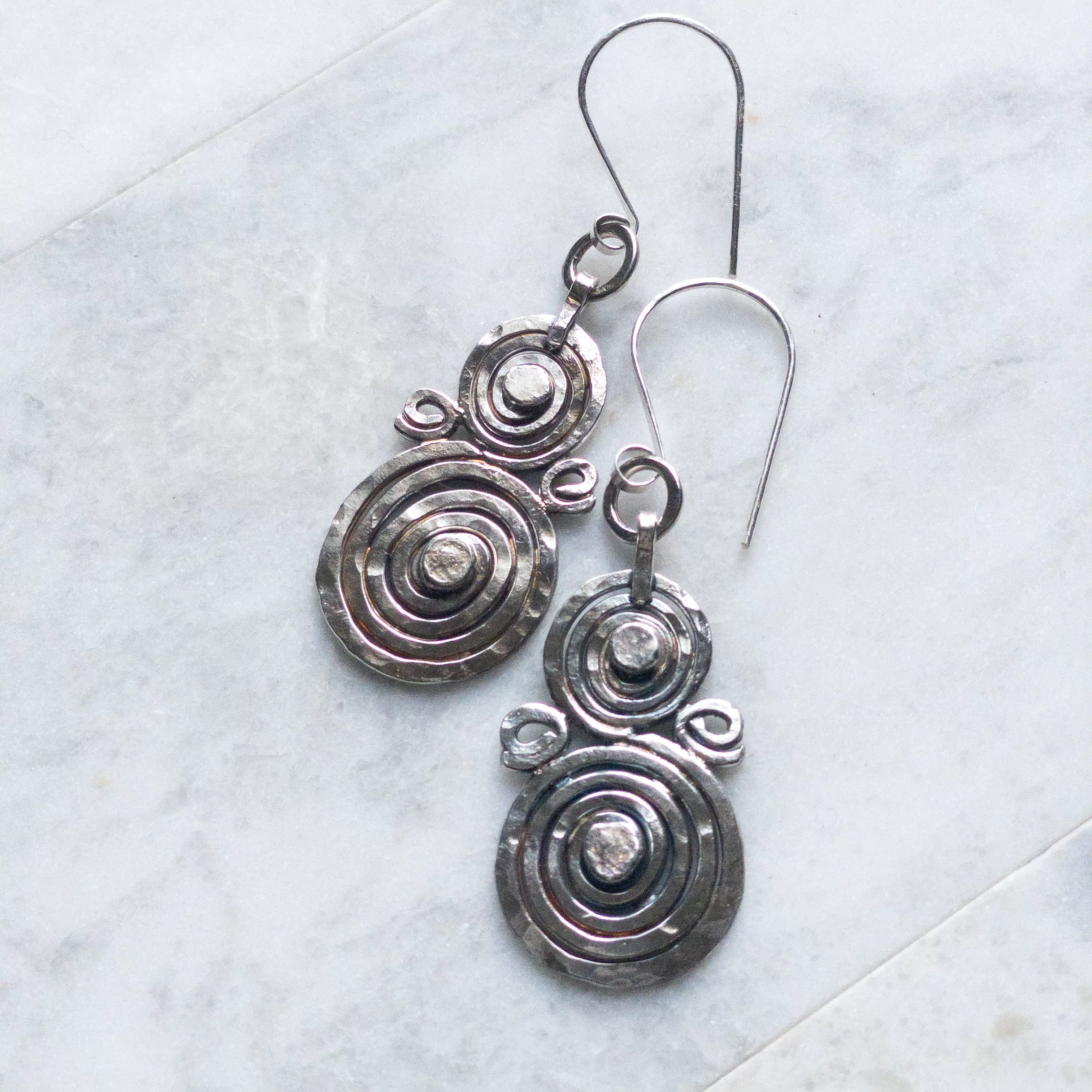 Life in Flow Earrings in Sterling Silver