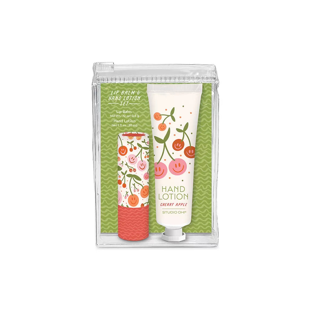 Lip Balm & Hand Lotion Set ~ Various Styles