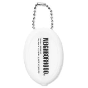 Logo . Coin Case - White