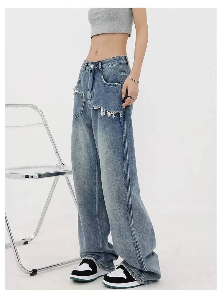 Loose Wide Leg Jeans