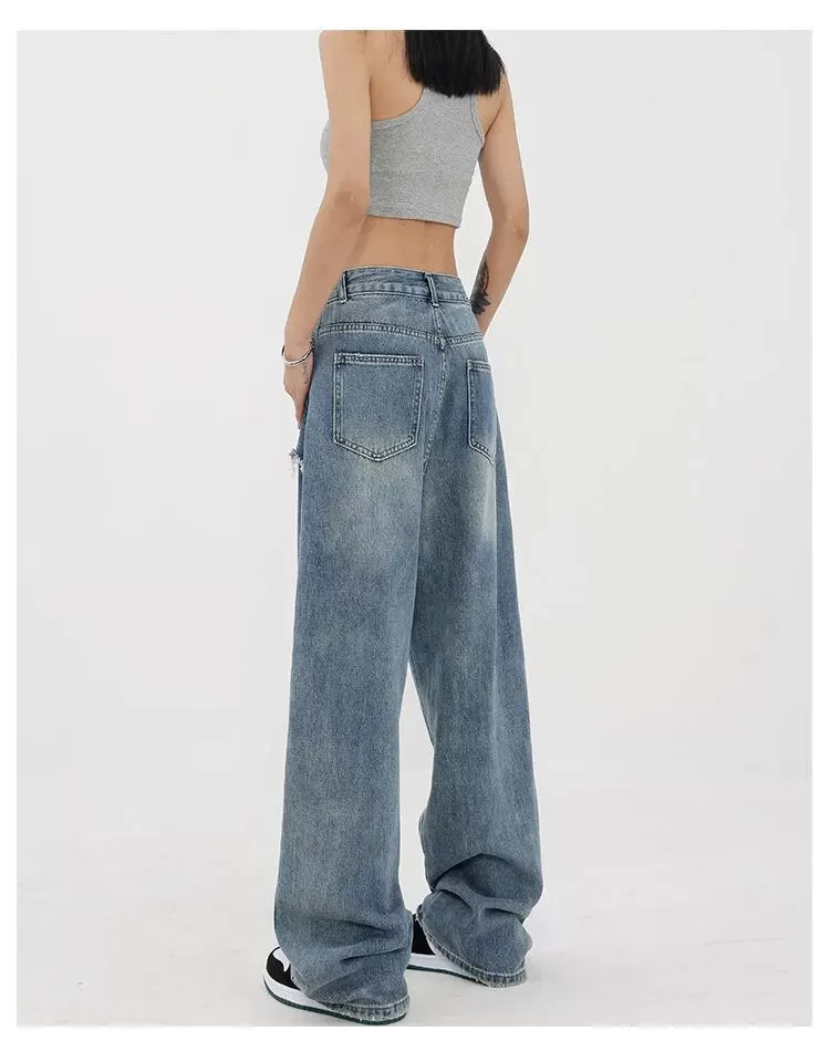 Loose Wide Leg Jeans