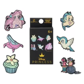 Loungefly Disney Princess Manga Style Mystery Box Pins - Preorder