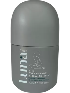 Luna Daily ingen farve The Original Everywhere Spray-to-Wipe Prebiotics Vitamins C & E 100 ML