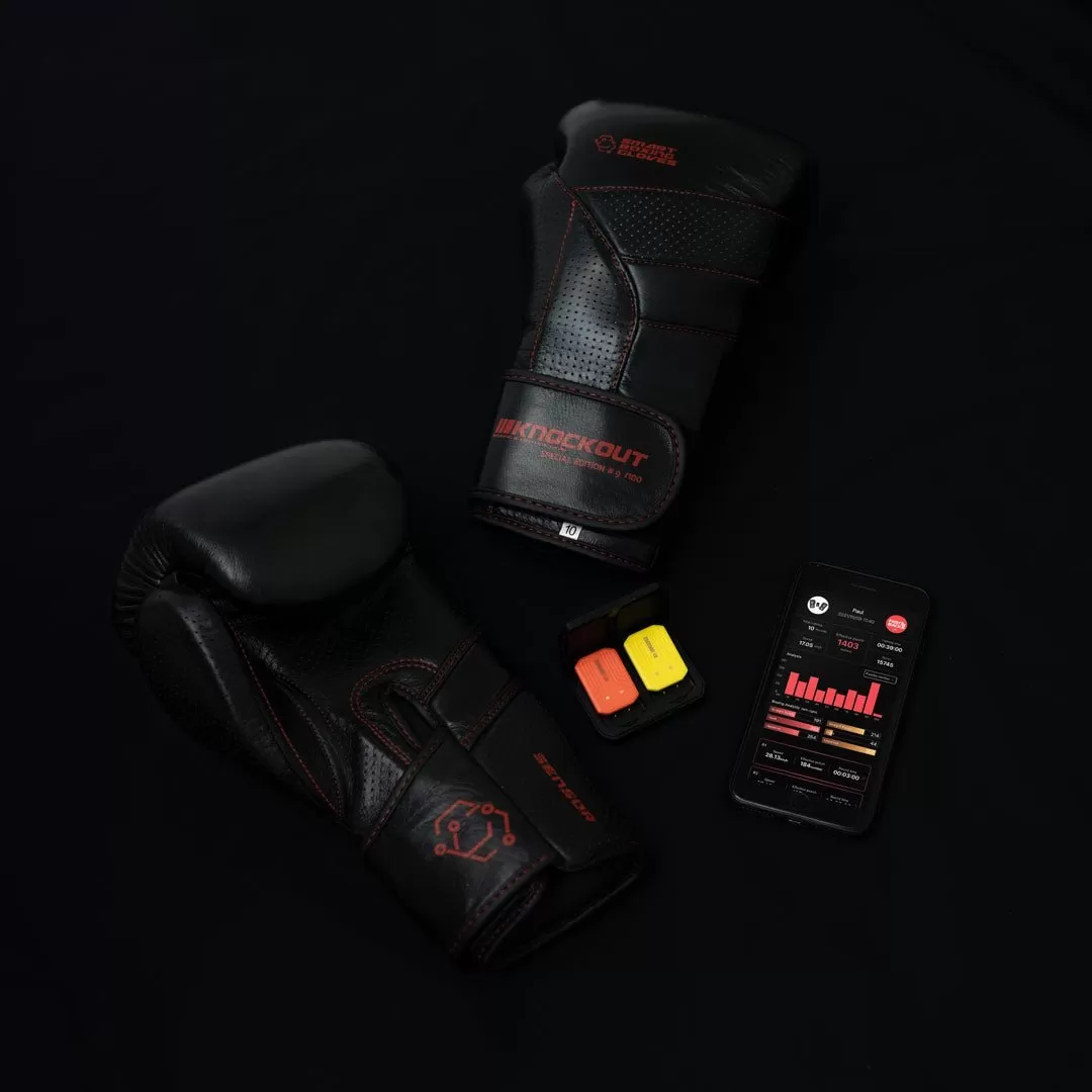 Manusi Box Inteligente - SMART BOXING GLOVES 2.0