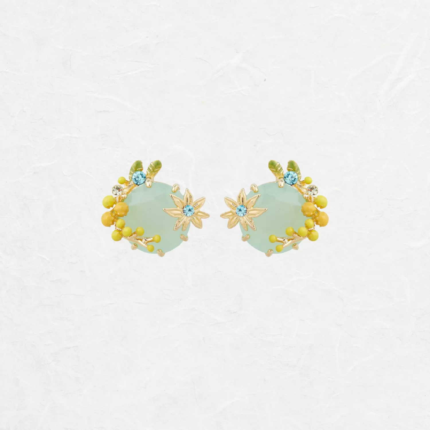 Mimosa and Star Earrings