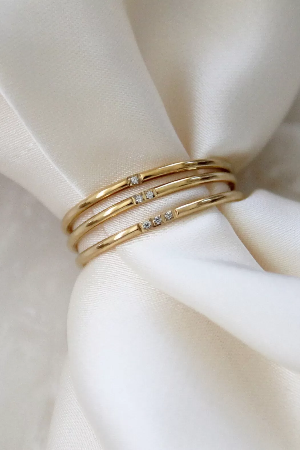 Mina Band Ring Set