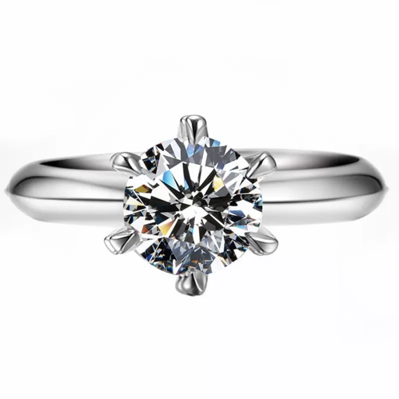 Moissanite Rings