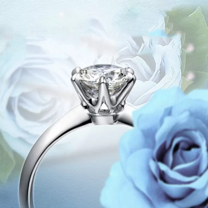 Moissanite Rings