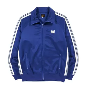 NEEDLES TRACK JACKET POLY SMOOTH ROYAL