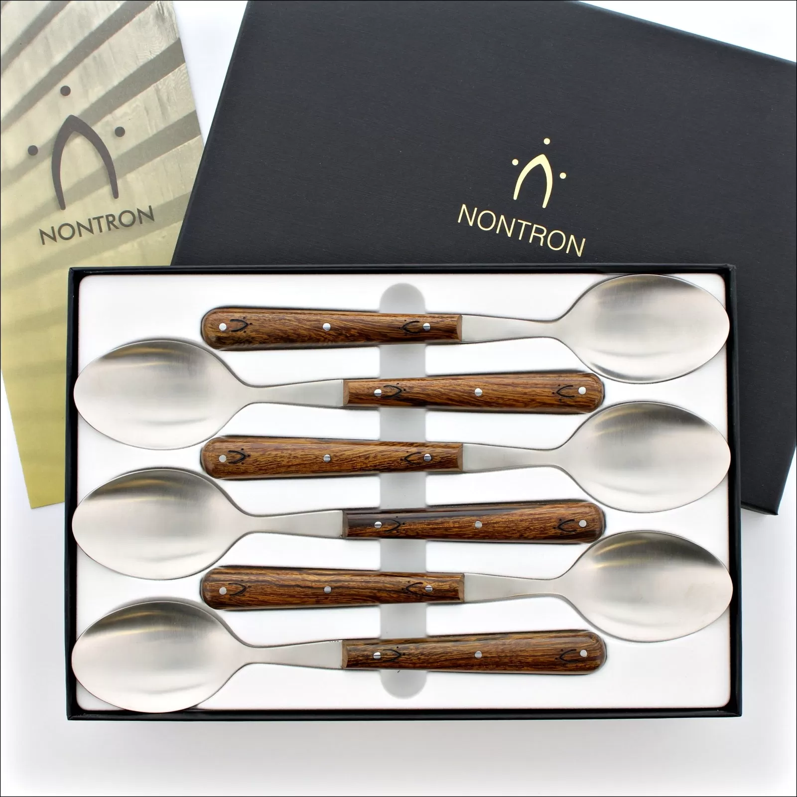 Nontron Steak Knives & Flatware Sets Ironwood