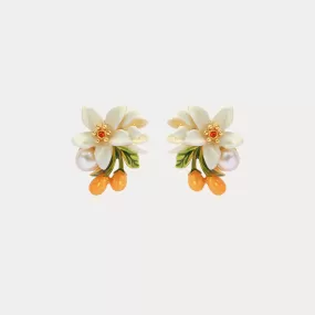 Orange Blossom Earrings