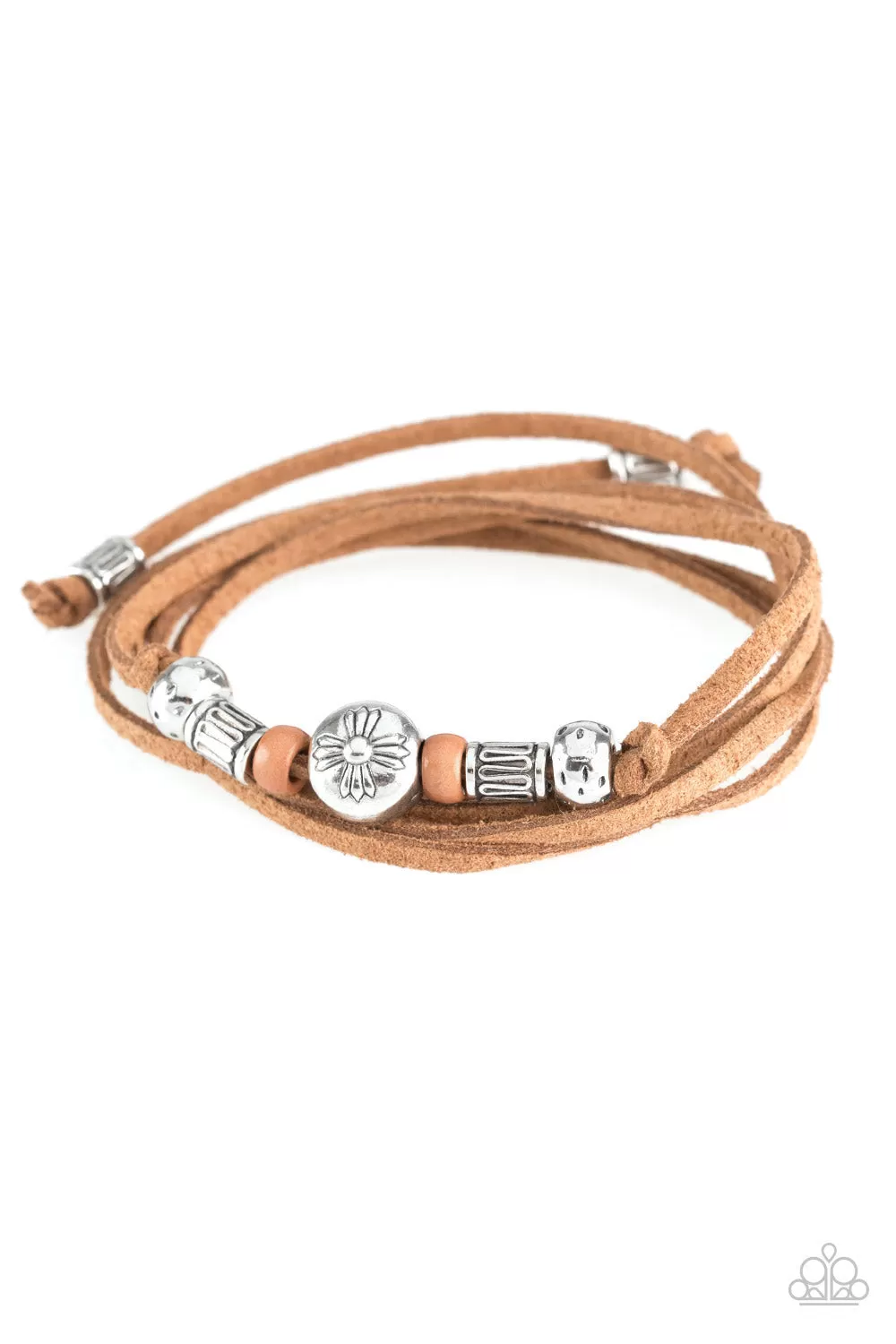 Paparazzi Find Your Way Brown Urban Bracelet - Anklet