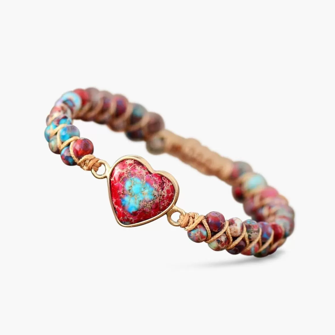 Passion Heart Friendship Bracelet