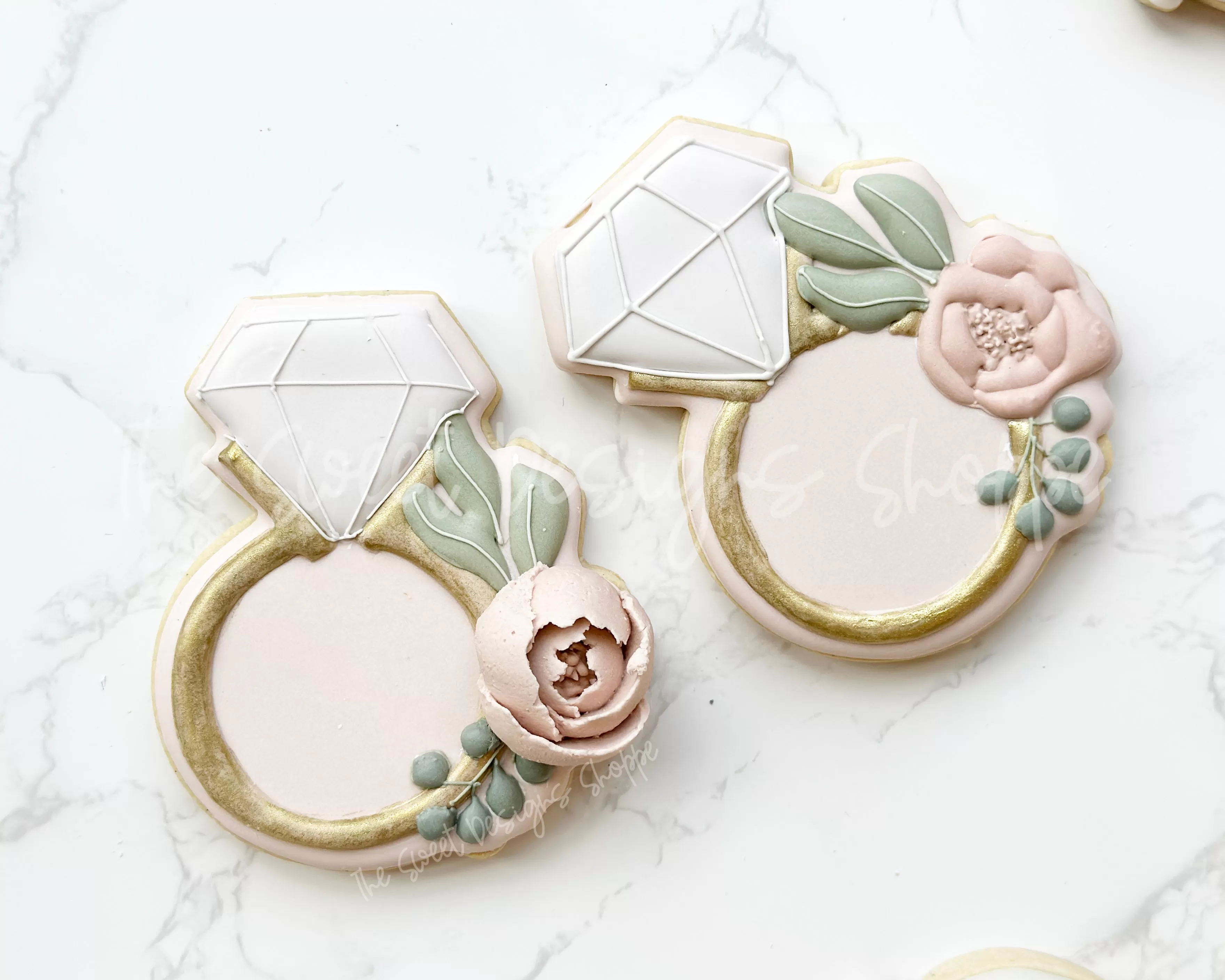 Peony Engagement Ring - Cookie Cutter