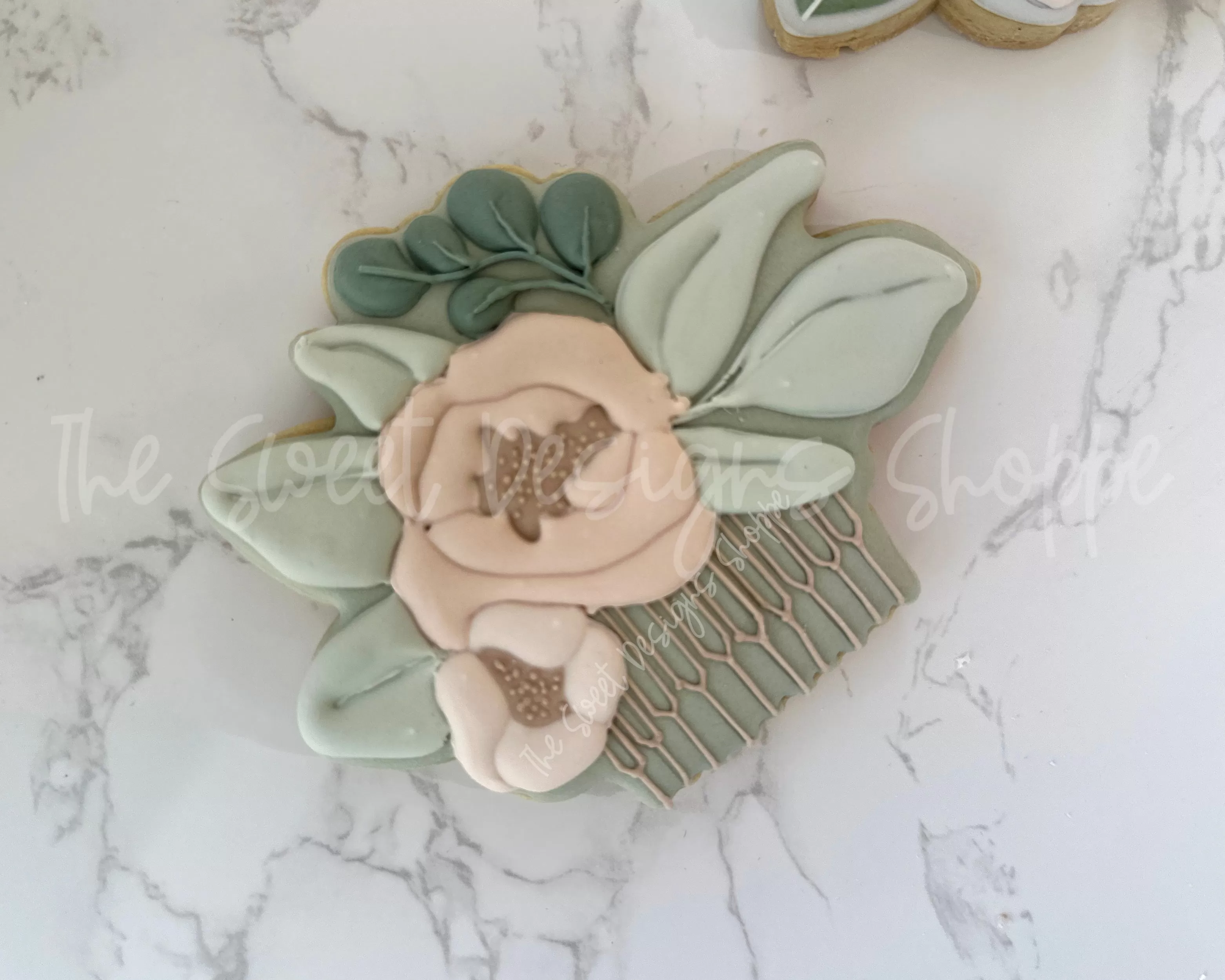 Peony Hair Piece - Cookie Cutter