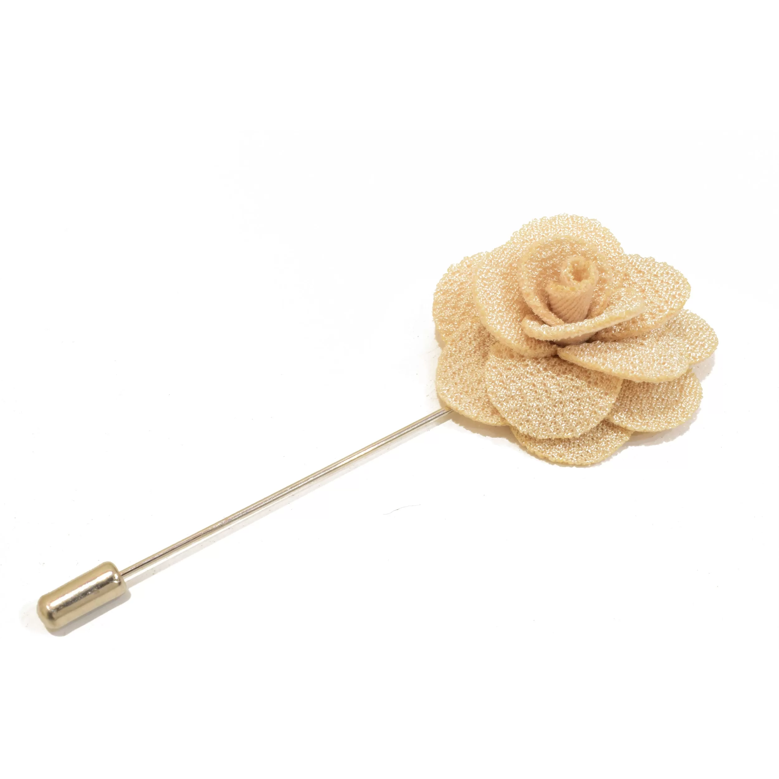 Petal Lapel Pin - Ivory