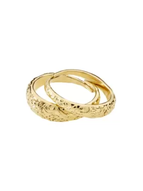 PILGRIM Izolda 2-in-1 Ring Set