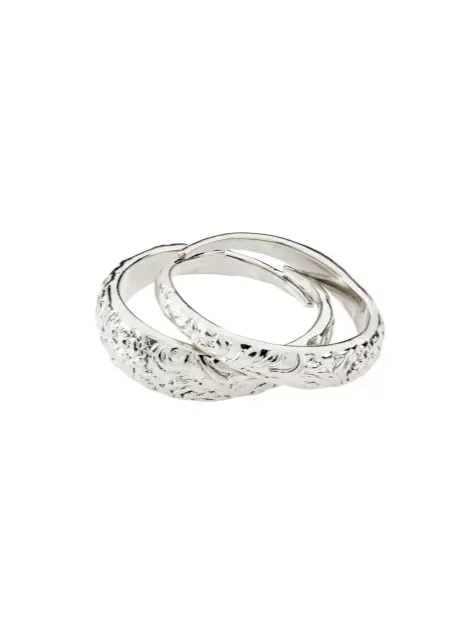 PILGRIM Izolda 2-in-1 Ring Set