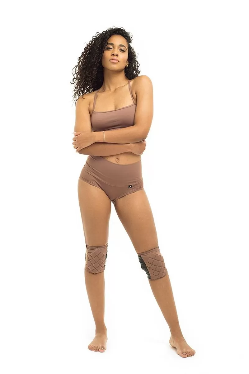 Poledancerka Grippy Kneepads - Nude 02 (with Pocket)