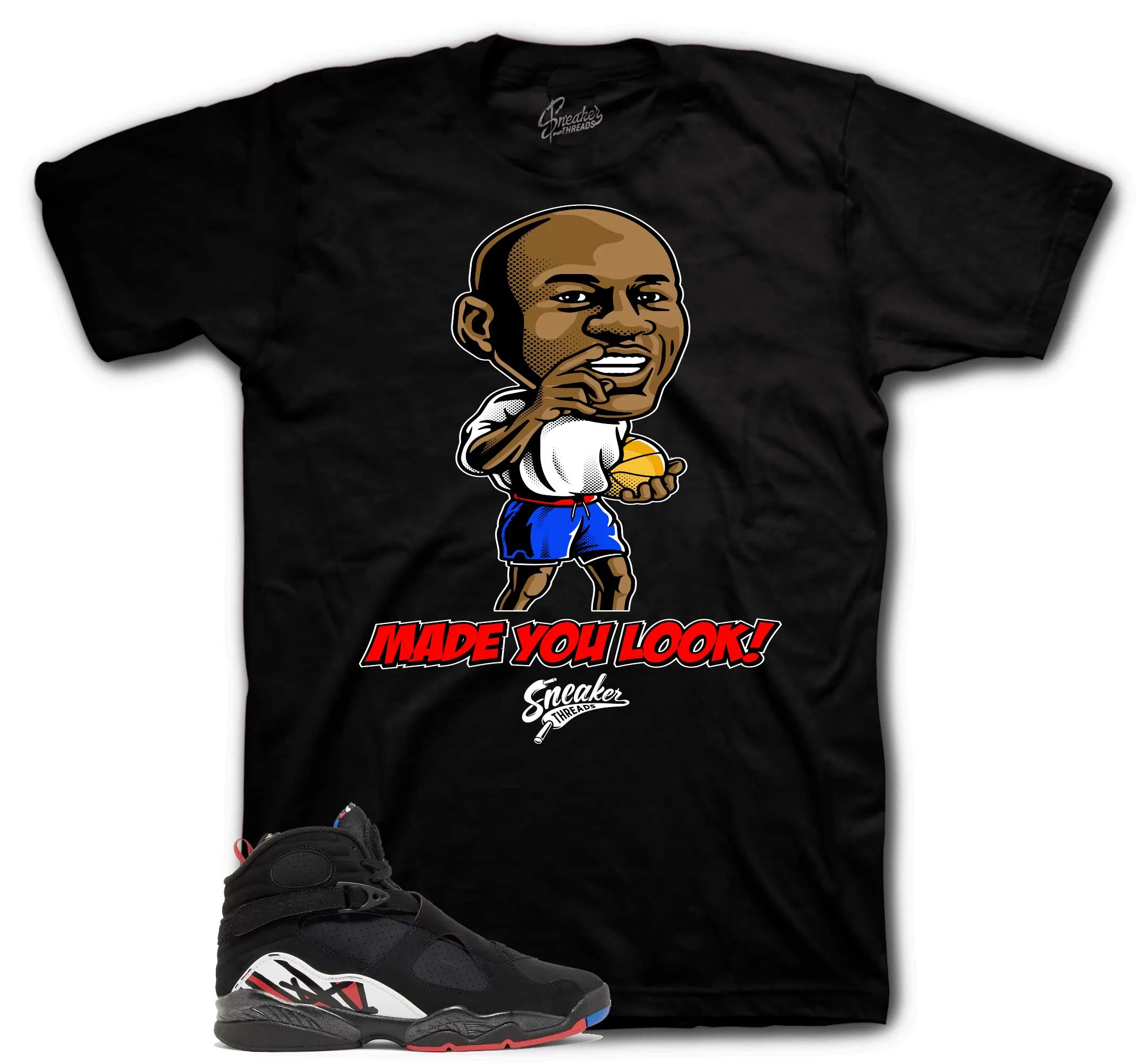 Retro 8 Playoffs Made You Look Shirt