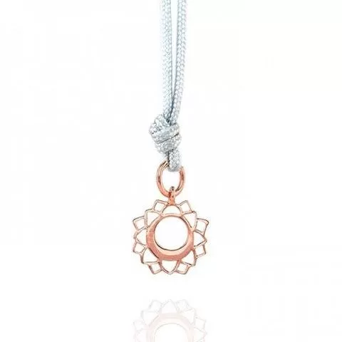 Rose Gold Mini Vishuddha/Communication Chakra Pendant