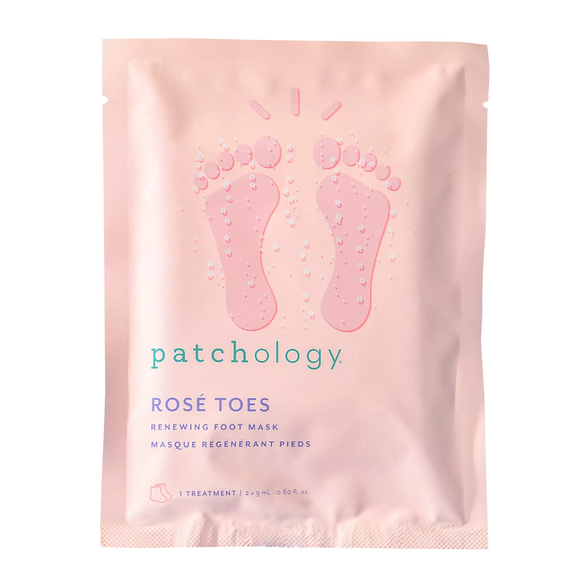 Rosé Toes Renewing Foot Mask