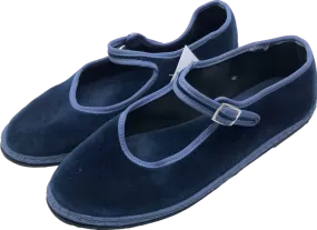 Sant M Blue Mary Jane Furlane flat shoes UK 8 EU 41 👠