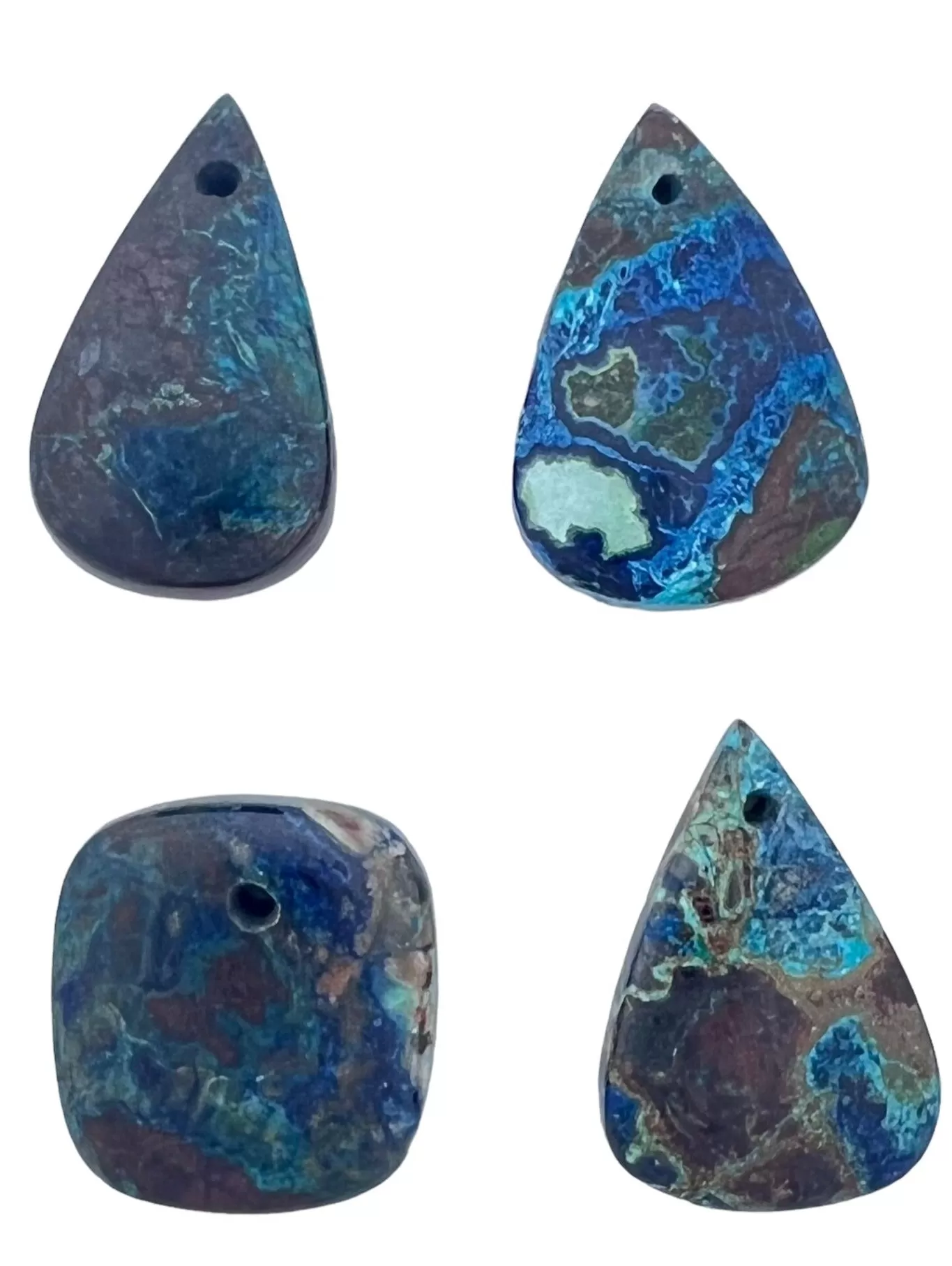 Shattuckite Focal Pendants Various Shapes (Select one Stone)