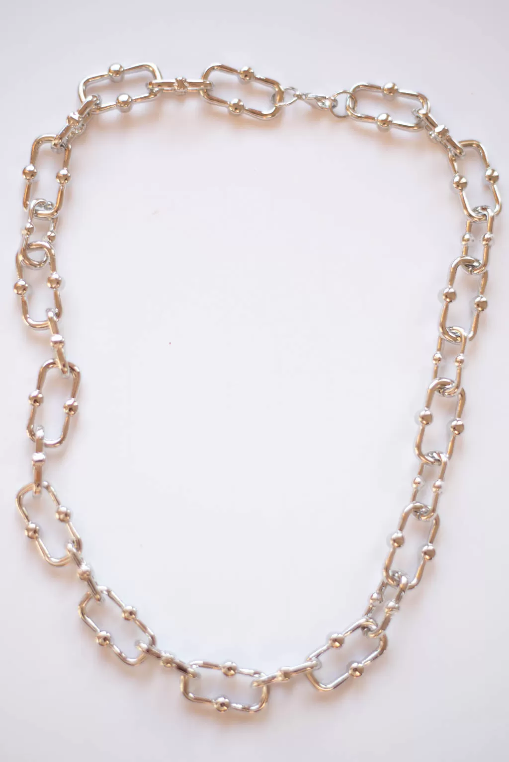 Silver Chunky Chain Necklace